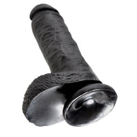 Thumbnail for King Cock 8Inch Cock with Balls - Black