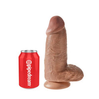 King Cock Chubby displayed against a sleek background, illustrating its impressive size and realistic features for a luxurious experience.