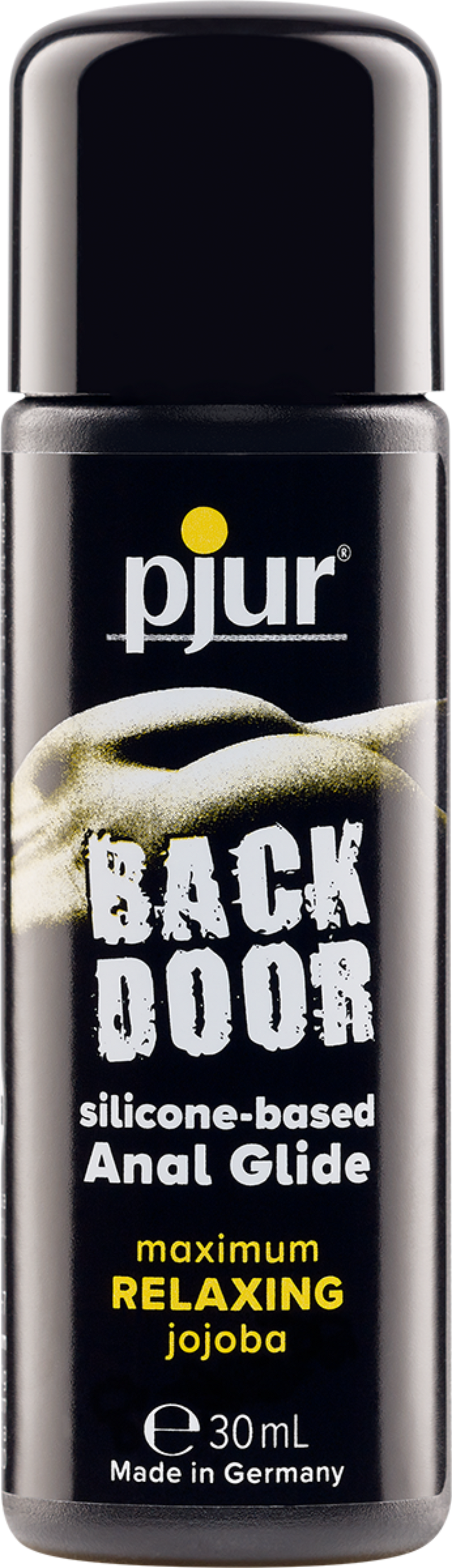 Pjur Back Door Anal Relaxing Silicone-Based Lubricant with Jojoba, 30ml bottle, smooth silicone formula for comfortable anal use
