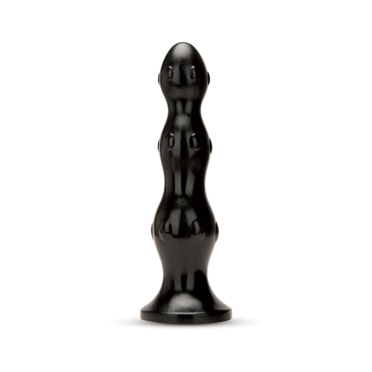 Prowler RED Triple Plug showcasing luxurious, body-safe PVC material and three stimulating bead design for enhanced pleasure.