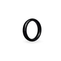 Thumbnail for Black Cock Ring: 40mm Diameter x 17mm Depth Aluminum Erection Enhancer