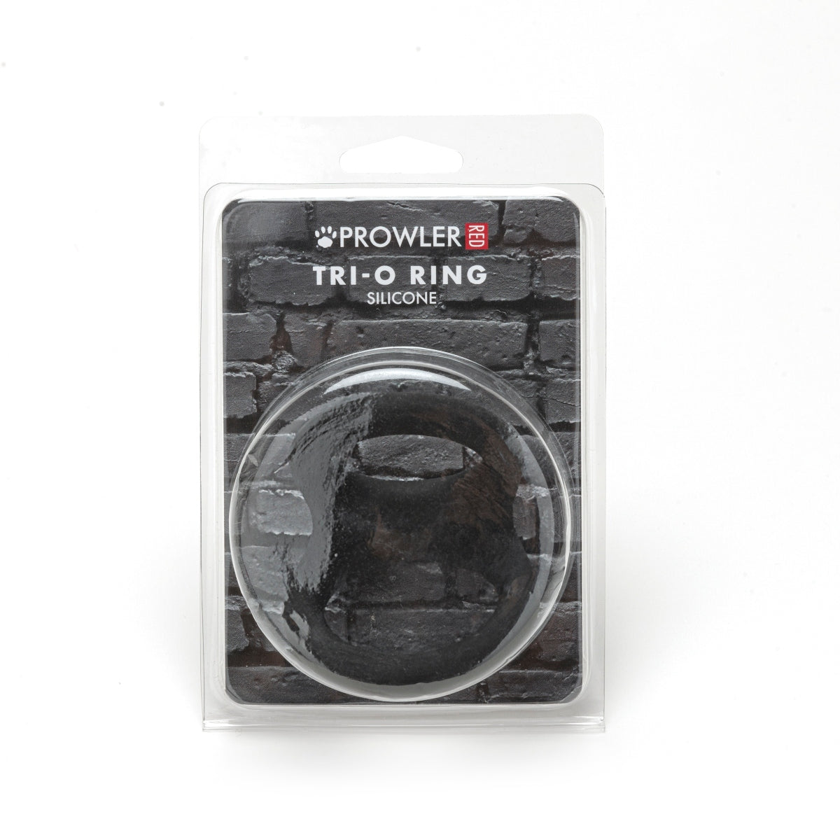 a package of black ring sitting on top of a white table