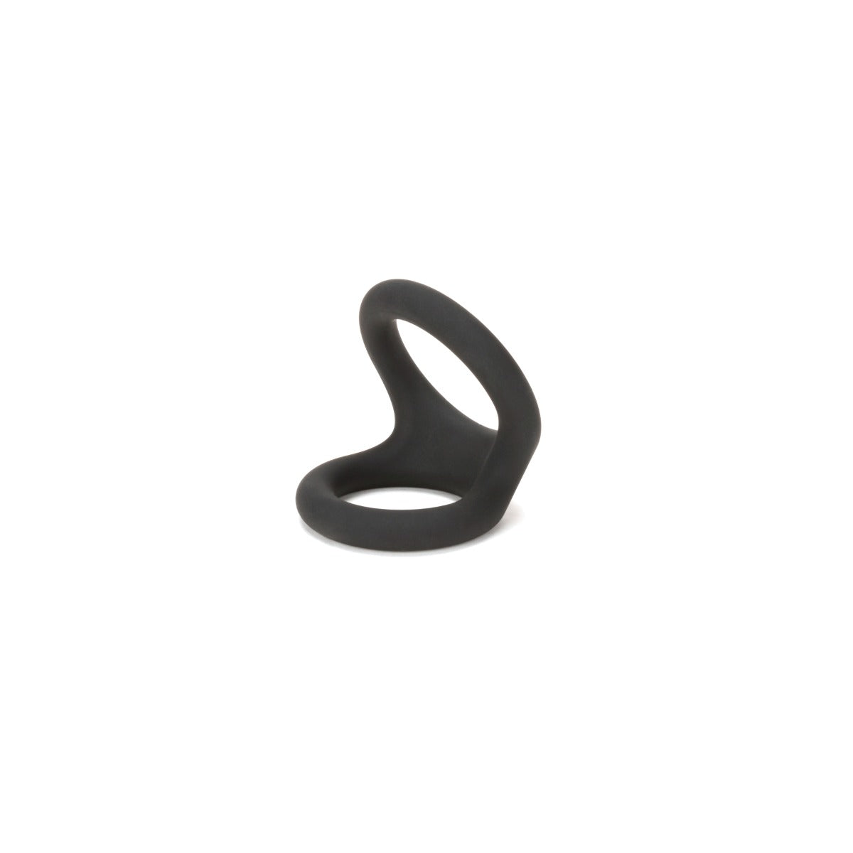 a black ring on a white background