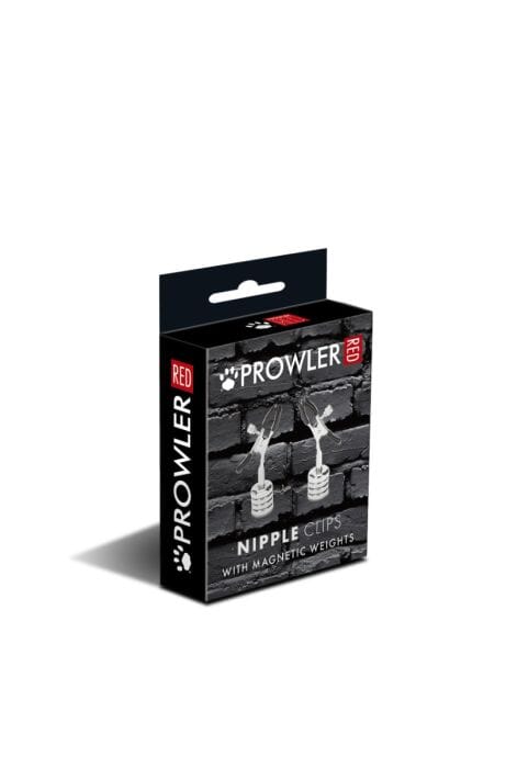 Prowler RED Nipple Clips with Magnetic Weights Nipple Clamps Prowler RED (ABS) 