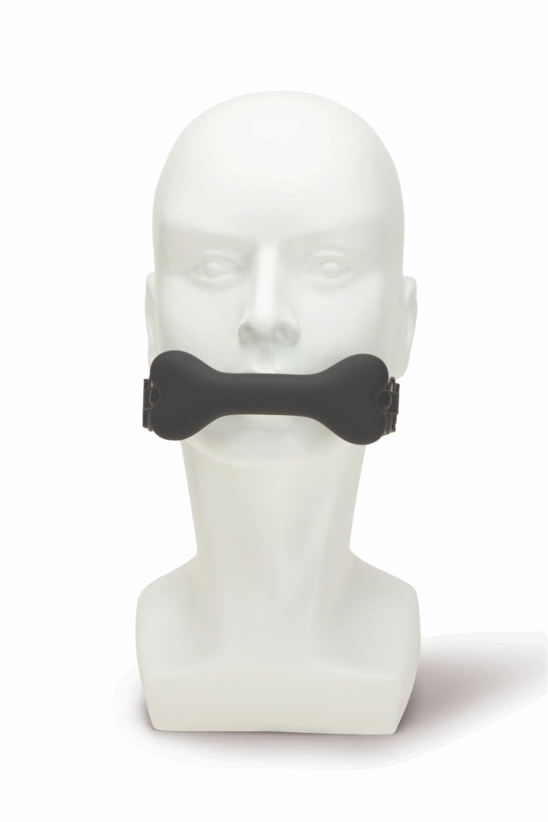 Prowler RED Bone Silicone Adjustable Strap Bit Gag
