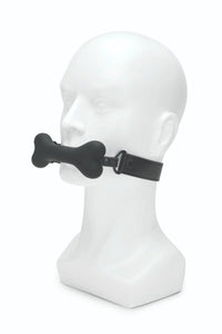 Prowler RED Bone Silicone Adjustable Strap Bit Gag