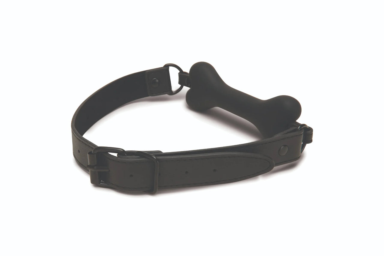 Prowler RED Bone Silicone Adjustable Strap Bit Gag