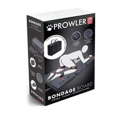 Prowler RED Bondage Board with Restraints – Black