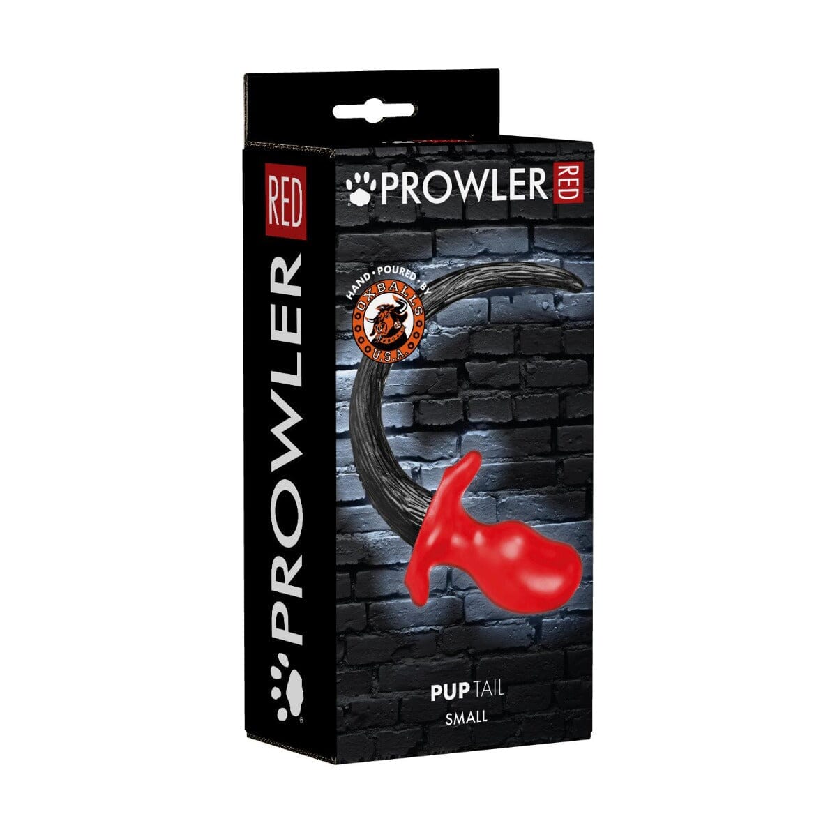 Prowler RED by Oxballs Pup Tail Butt Plug