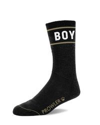 Prowler RED Boy Statement Slogan Cotton Blend Socks