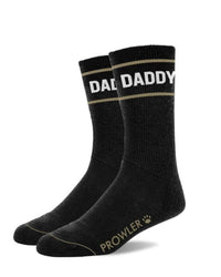 Prowler RED Daddy Statement Slogan Logo Cotton Blend Socks