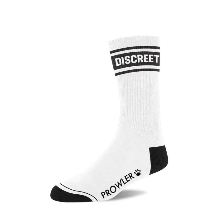 Men's Prowler RED Discreet Socks in black, featuring a seamless design and comfortable fit for everyday wear.