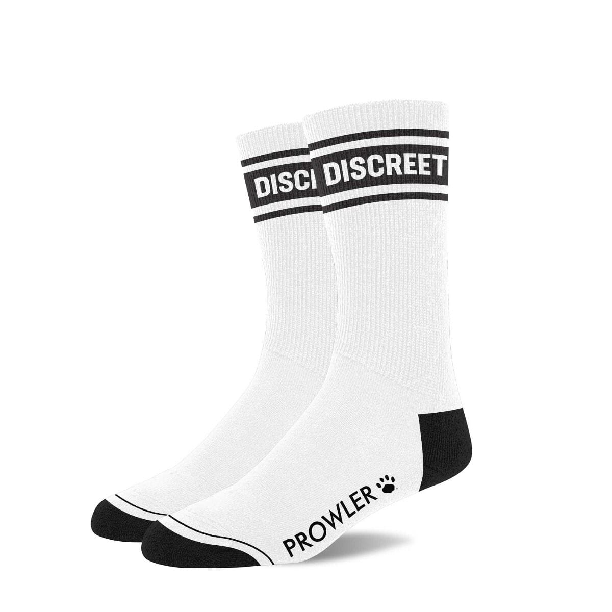 Pair of Prowler RED men's discreet socks, soft fabric, and comfortable fit, designed for everyday wear.