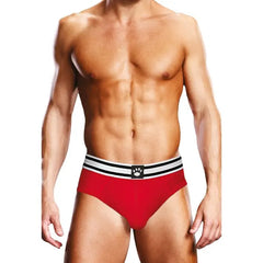 Prowler Red White Open Assless Men's Brief