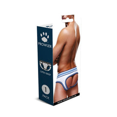 Prowler Backless Brief Blue White