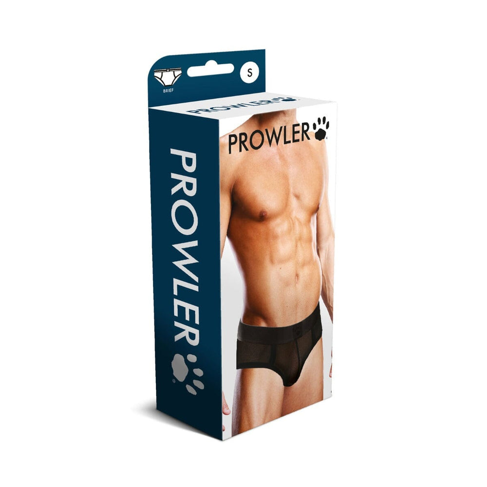 Prowler Mesh Brief for men, lightweight and breathable men's briefs with mesh fabric, in size small, showing a snug fit and comfortable design.