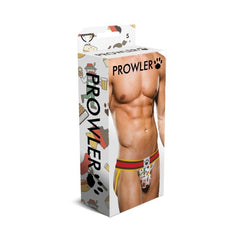 Elegant packaging of the Prowler Berlin Jock Strap, featuring a striking design, suitable for a premium gift or personal luxury.