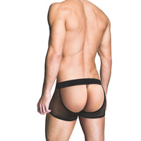 Thumbnail for Prowler RED Fishnet Ass-less Trunk Black Menswear Prowler RED (ABS PRO) 
