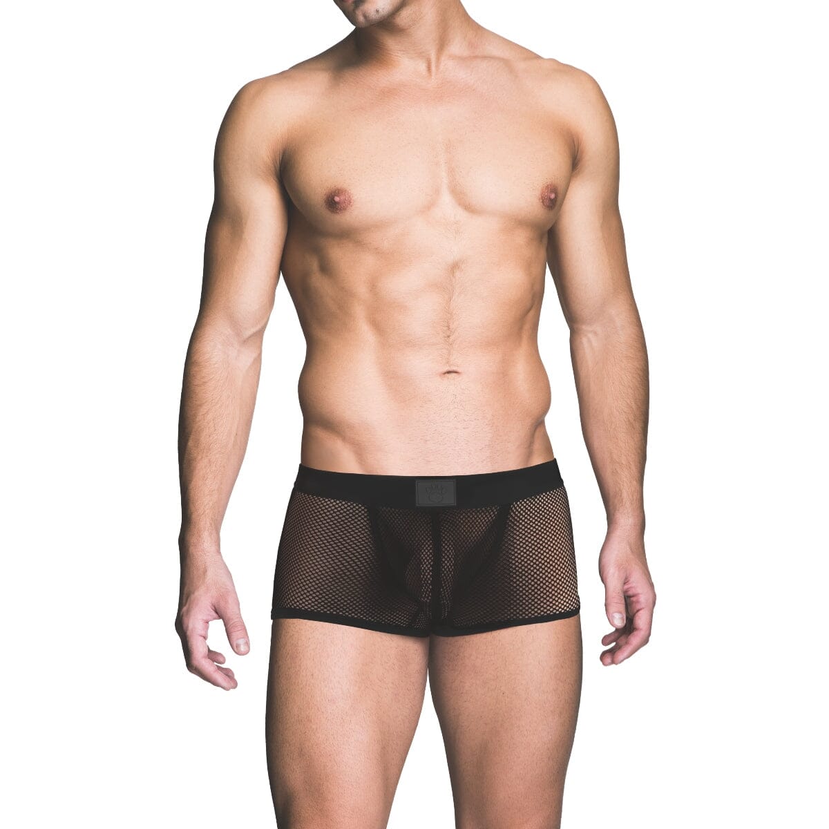 Prowler RED Fishnet Ass-less Trunk Black Menswear Prowler RED (ABS PRO) 