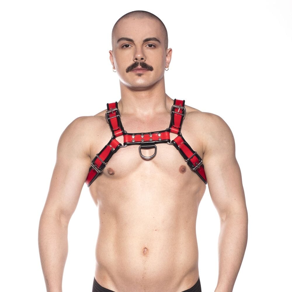 Prowler RED Bull Harness Belts & Harnesses Prowler RED (ABS), (ABS PRO) Black and Red Small 