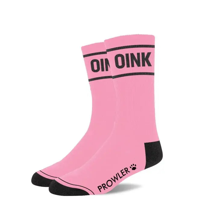 Prowler RED Oink Socks - Pink or White