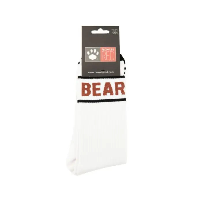 Prowler RED Bear Socks