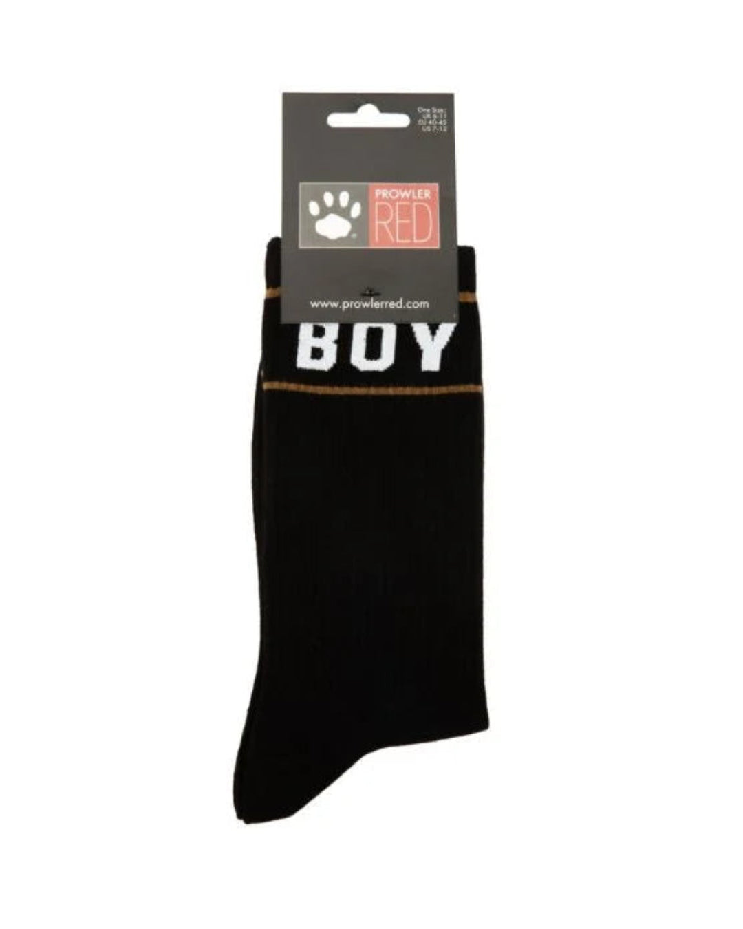 Prowler RED Boy Statement Slogan Cotton Blend Socks