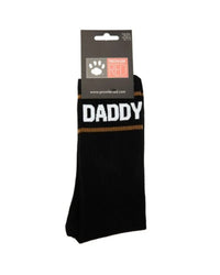 Prowler RED Daddy Statement Slogan Logo Cotton Blend Socks