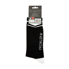Prowler RED Dom Socks - Luxuriously Dominant BDSM Footwear