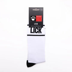 Prowler RED men's socks featuring bold red design with the Prowler RED logo and textured fabric for comfort and style.