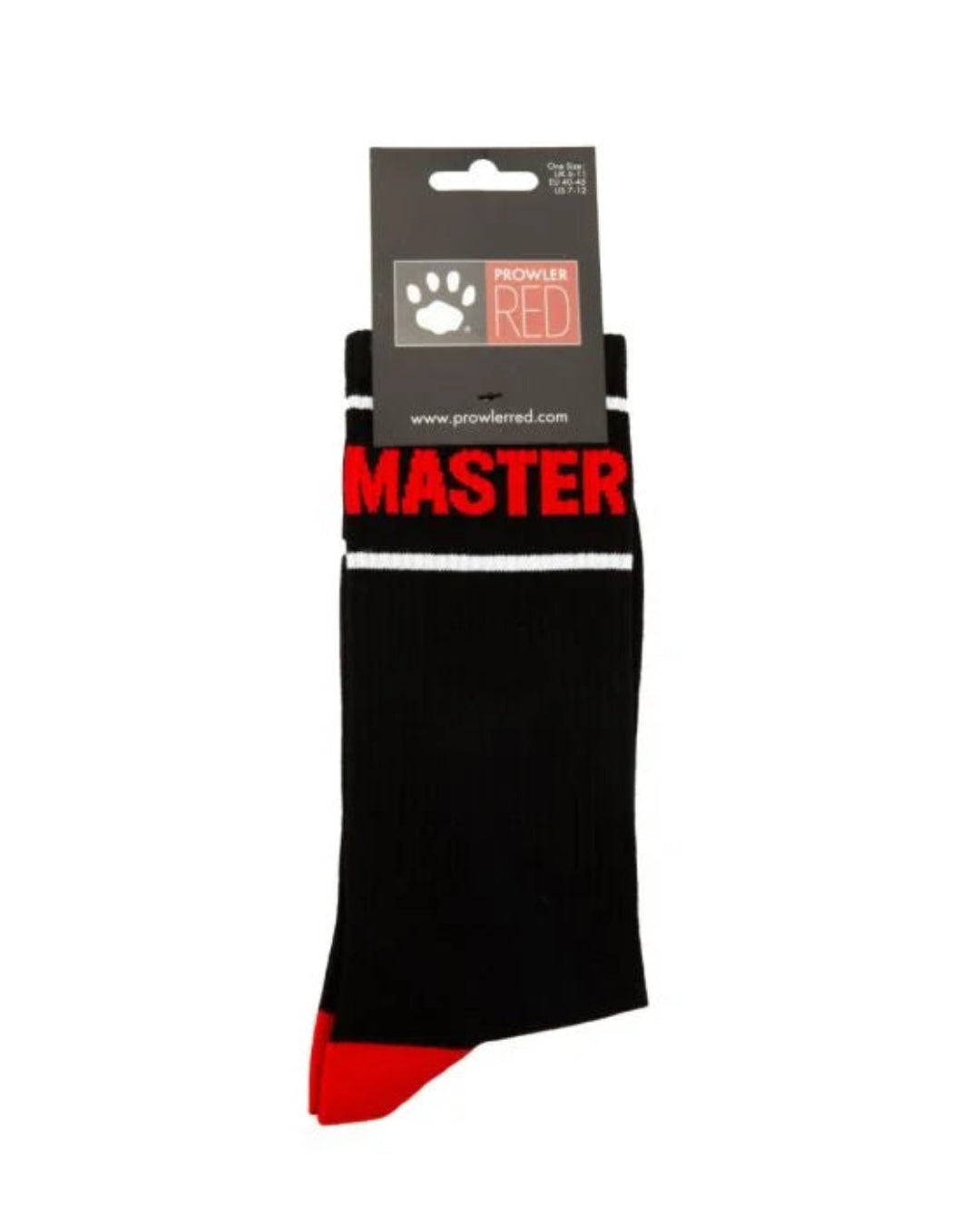 Prowler Red Master Socks - Comfortable and Stylish Dominant Socks