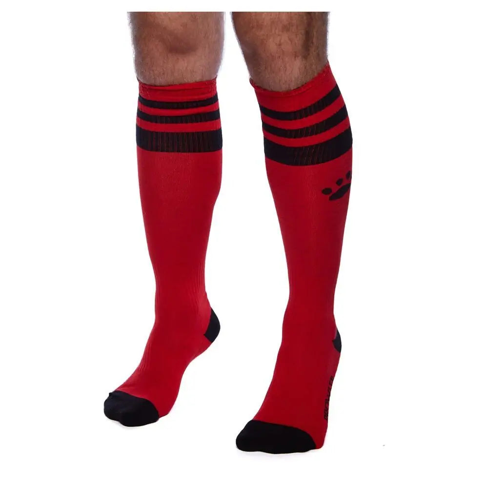 Prowler Red Football Sock Black, Red or White