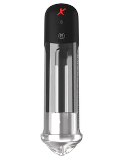 PDX Elite Blowjob Power Pump with two suction modes and quick-release button