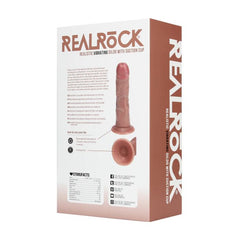 Real Rock Vibrating Regular Curved Cock Realistic Dildo