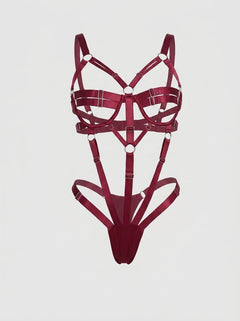 Strappy Teddy Bodysuit by Scandals
