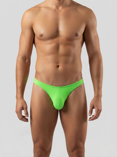 Men’s Full-Cut Thong Back Underwear – Blue Or Lime Green