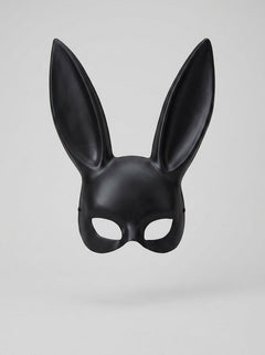 Plastic Bunny Mask Rabbit Masquerade Mask Bunny Ear Half Mask Party Ball Mask Cosplay Accessory for Easter Halloween