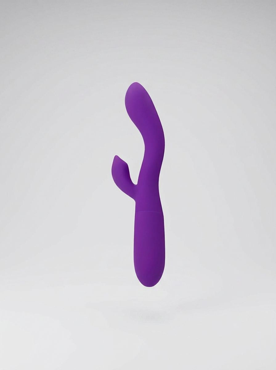 Scandals Mina Sensation Rabbit Vibrator with 10 functions, waterproof silicone, 4.15-inch insertable, USB rechargeable, dual stimulator.