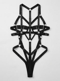 Strappy Teddy Bodysuit by Scandals