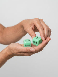 Sex Dice Set with Glow-in-the-Dark Feature for Wild Play