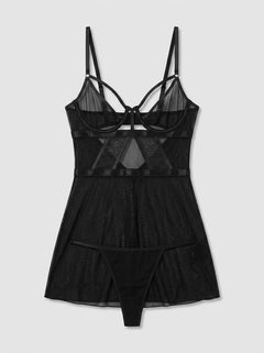 Rene Rofe New In Town Chemise and G-String Set