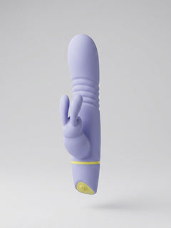 Mina Tide Thrusting Rabbit Vibrator with 5 Functions, Vibrating Ears, and Waterproof Design