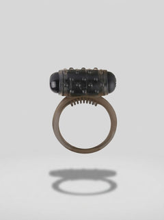Vibrating Classic Smoke Cock Ring for Intense Orgasms and Delayed Ejaculation