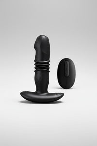 10-Function Thrusting Anal Vibrator - Waterproof Prostate Massager with Remote Control-OREN by Scandals