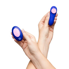 ROMP Party: 7-Intensity Panty Remote Control Sex Toy, Purple - a luxurious panty remote control sex toy designed for discreet clitoral stimulation.