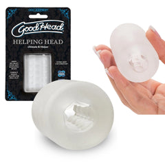 Goodhead Helping Hand Pro Stroker oral sex stroker in a premium soft-touch design