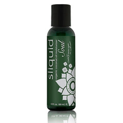 Sliquid Soul organic coconut oil moisturizer and water-based lubricant bottle with a clean label and natural coconut imagery.