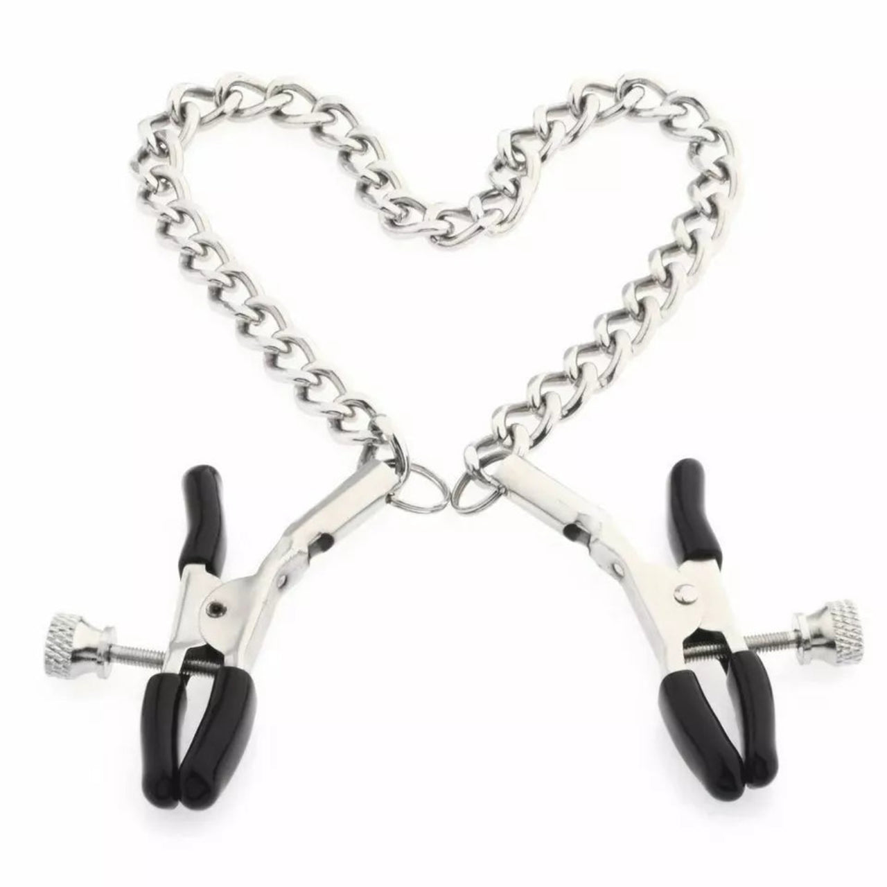 Scandals Classic Adjustable Nipple Clamps with Chain