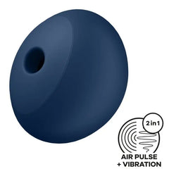 Luxury Air Power 4 pressure wave vibrator showcasing its ergonomic design and shiny metallic-look buttons.