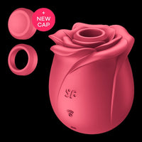 Thumbnail for a pink rose shaped device with a new cap
